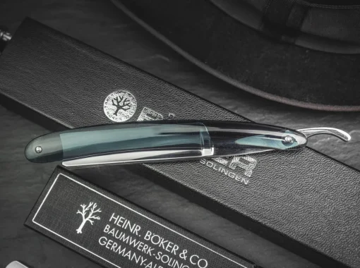 Böker Manufaktur Solingen Carbonstahl-Rasiermesser<Aero Ltd