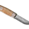 Karesuando Outdoormesser<Algen Natur Damast