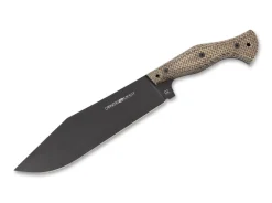 Viper Bushcraftmesser<Carnera Black Blade Brown Canvas