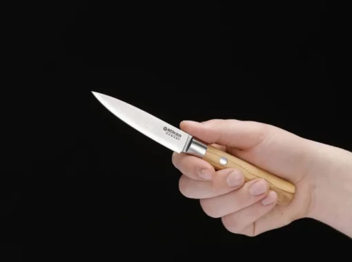 Böker Manufaktur Solingen Spickmesser<Damast Olive Spickmesser