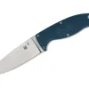 Spyderco Edc-Messer<Enuff 2 K390 Blue Plainedge