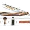 Böker Manufaktur Solingen Carbonstahl-Rasiermesser<Geschenkset Premium Horn