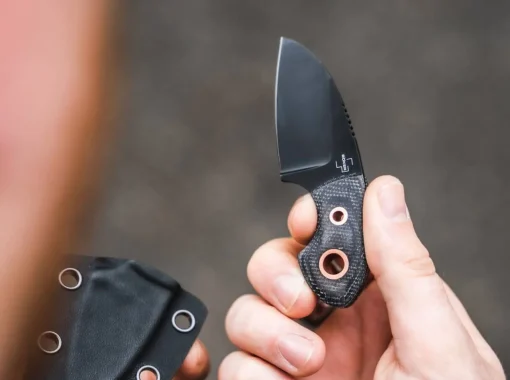 Böker Plus Neck Knives<Gnome All Black Copper