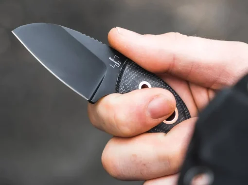 Böker Plus Neck Knives<Gnome All Black Copper