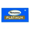Personna Zubehör<10 Platinum Red Double Edge Rasierklingen