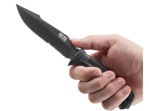 SOG Einsatzmesser<Seal Strike Black Special