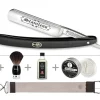 Böker Manufaktur Solingen Rasiermesser Mit Rundkopf<Stainless Black Set