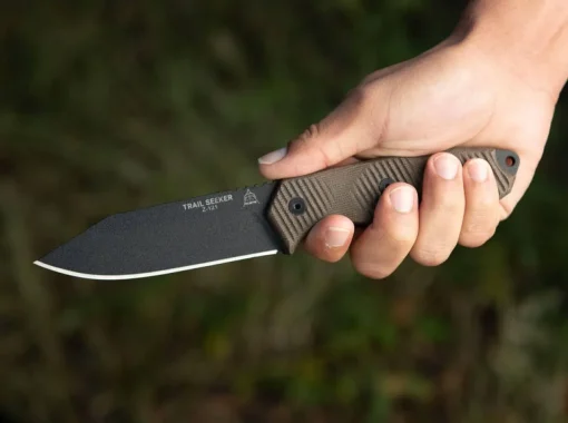TOPS Knives Outdoormesser<Trail Seeker Micarta Green