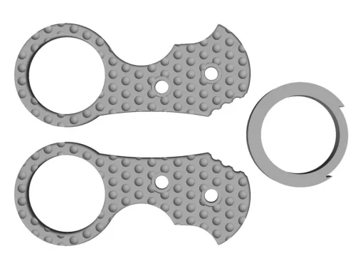 Böker Plus Zubehör<Urd 2.0 Groser Ringgriff 3D-Modell
